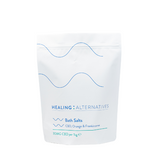 Healing Alternatives | Bath Salts - Dead Sea Salts naturally rich with Magnesium and blended with CBD, Orange and Frankincense essential oils. To naturally energise. | Menopause Friendly