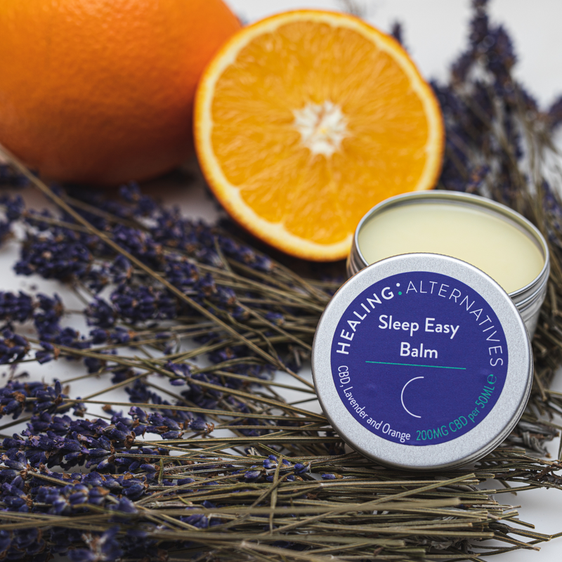 Our Sleep Easy Balm to encourage a sense of wellbeing and calm for a good night's sleep. | Menopause friendly