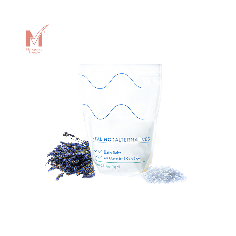 CBD Bath Salts. Lavender & Clary Sage. 1kg