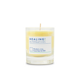 Healing Alternatives | Scented candle with CBD, mandarin, lime and sweet basil essential oils