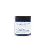 Healing Alternatives | First Aid Balm - Natural First Aid Balm with CBD, Pomegranate and Lavender oils to heal and soothe cuts and grazes naturally.